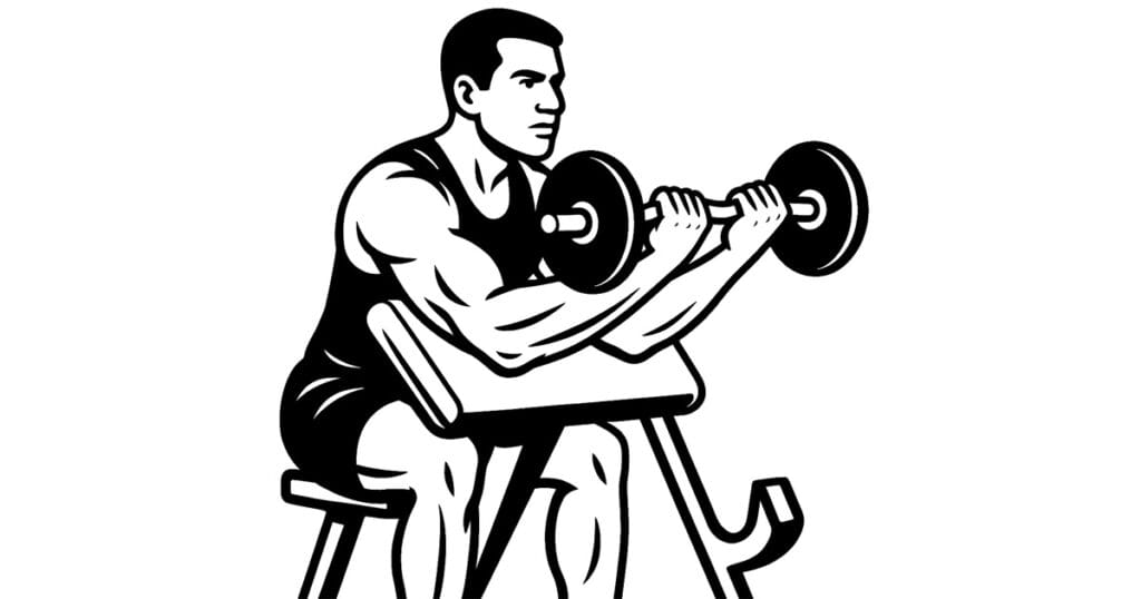 E-Z Bar Preacher Curl