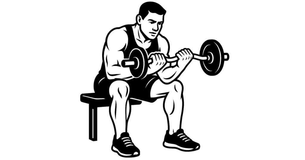 E-Z Bar Concentration Curl
