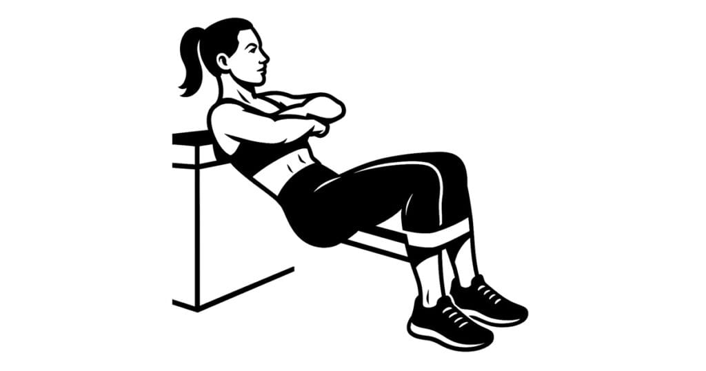 Knee Banded Bodyweight Hip Thrust