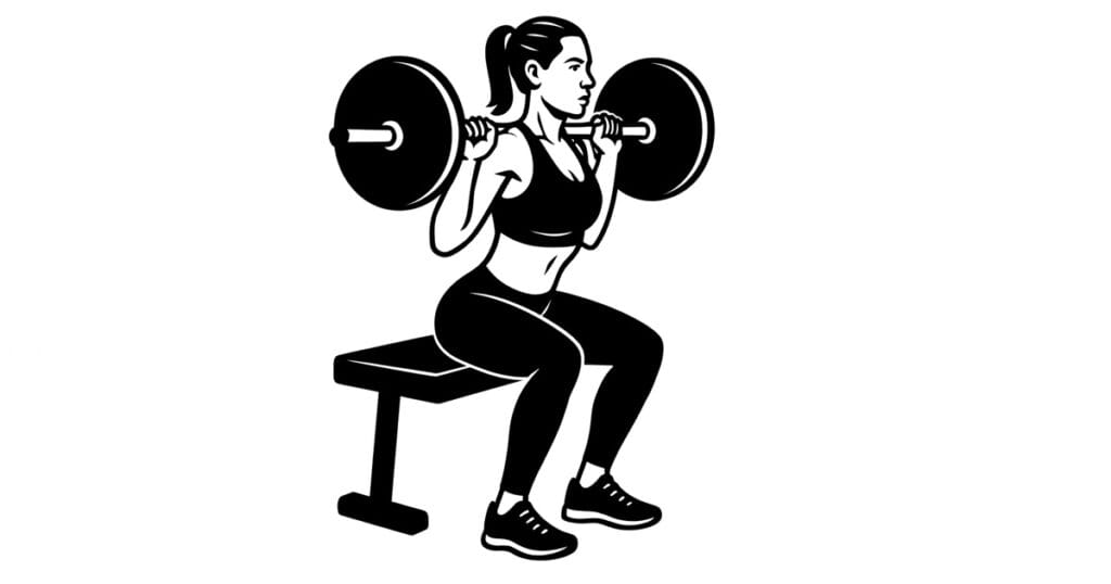 Barbell Box Squat
