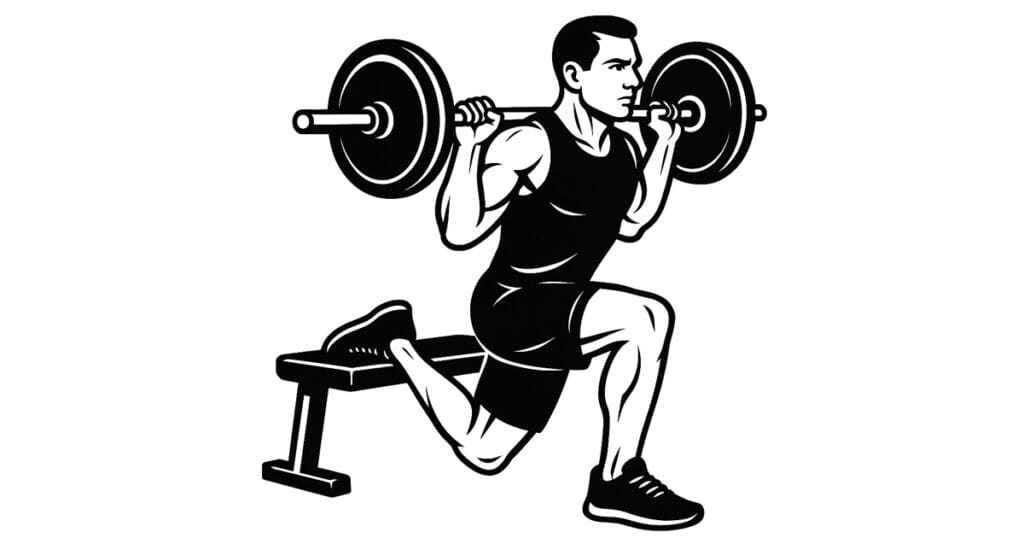 Barbell Bulgarian Split Squat
