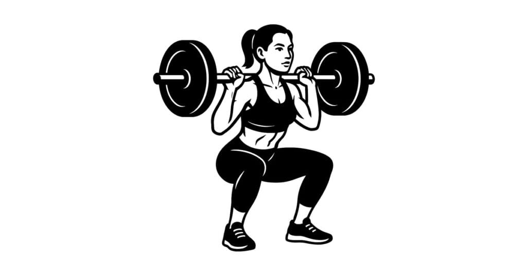 Barbell Pulse Squat