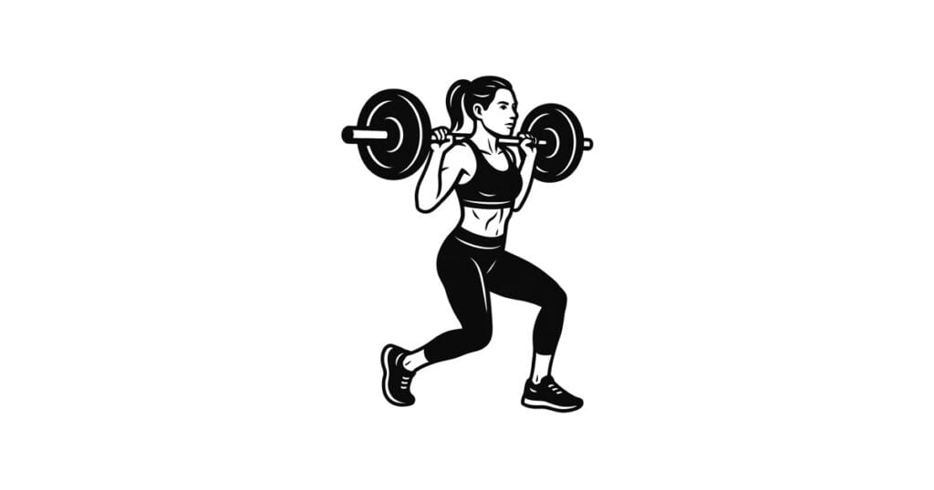 Barbell Reverse Lunge