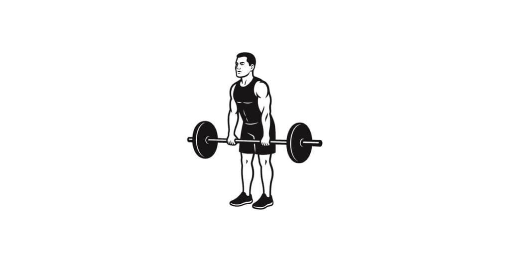 Barbell Straight Leg Deadlift