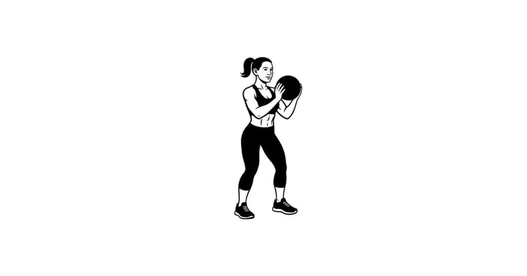 Medicine Ball Curl