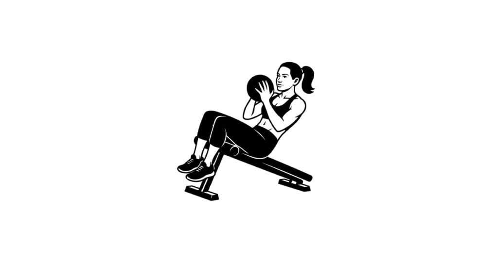 Medicine Ball Decline Sit-up