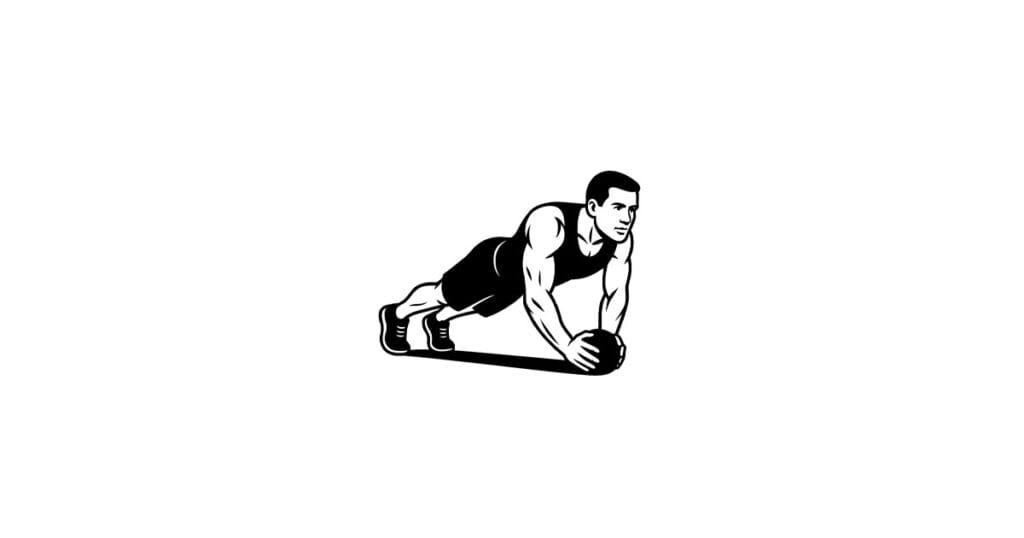Medicine Ball Diamond Push-up