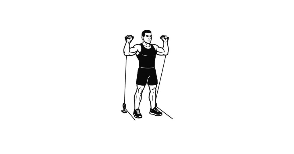 Cable 2 Pulley Shoulder Press