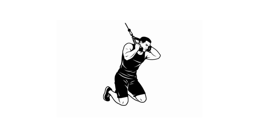 Cable Kneeling Oblique Crunch