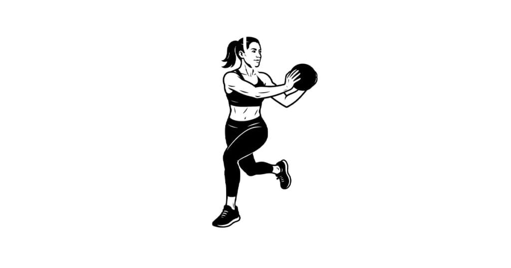 Medicine Ball One Leg Low-High