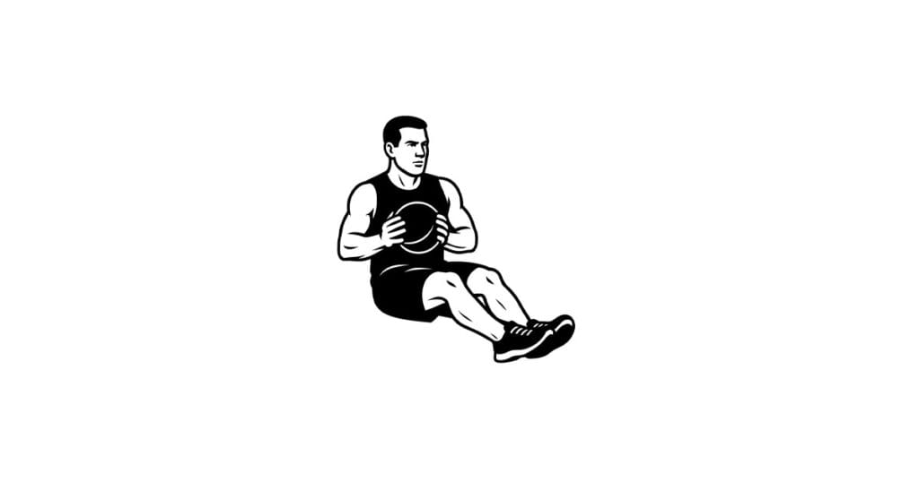Medicine Ball Russian Twist Modified