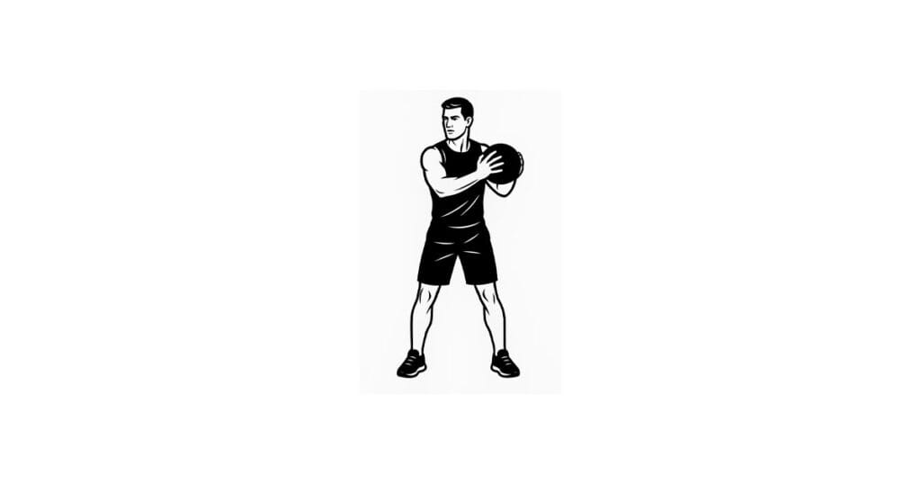 Medicine Ball Standing Oblique Twist
