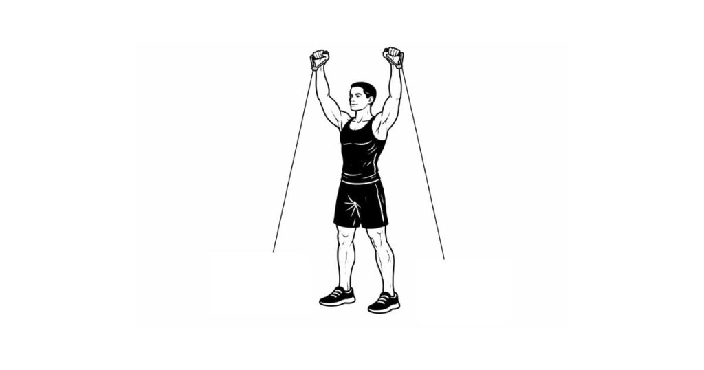 Cable Shoulder Press