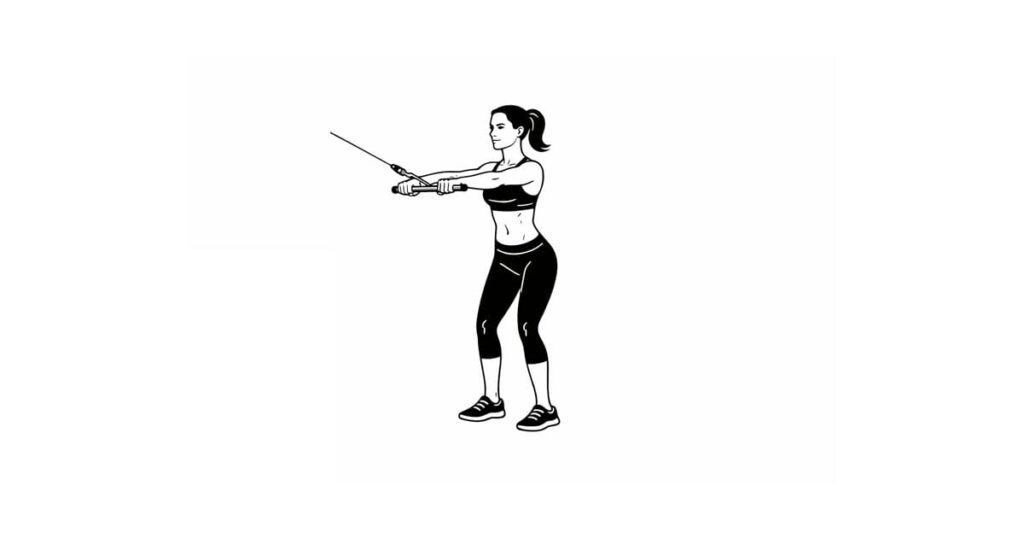 Cable Straight Arm Lat Pulldown