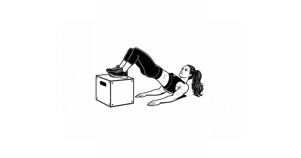 Box-Elevated Glute Bridge