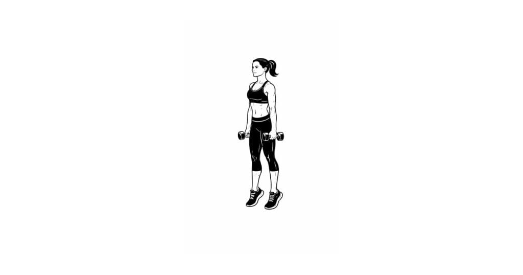 Dumbbell Calf Raise