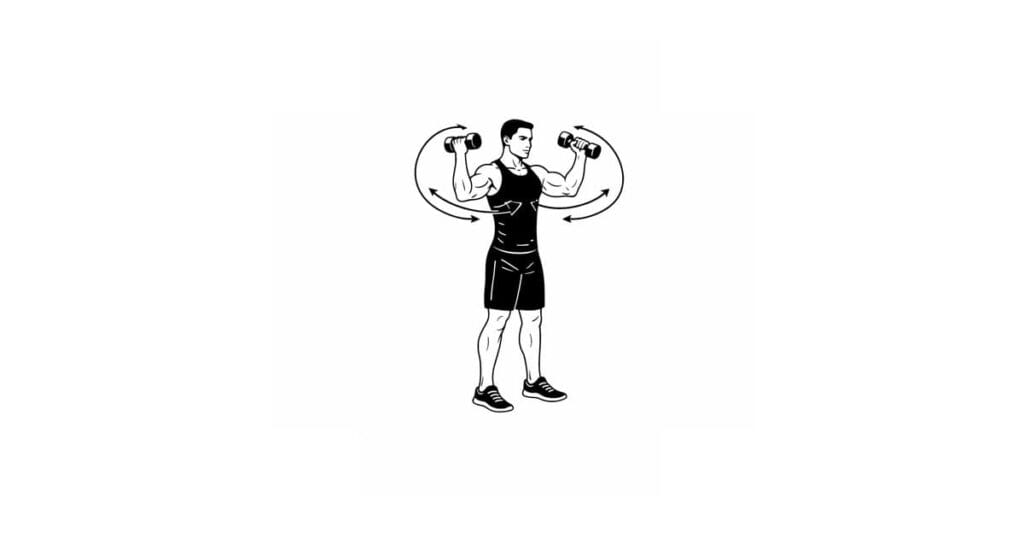 Dumbbell Circle Curl