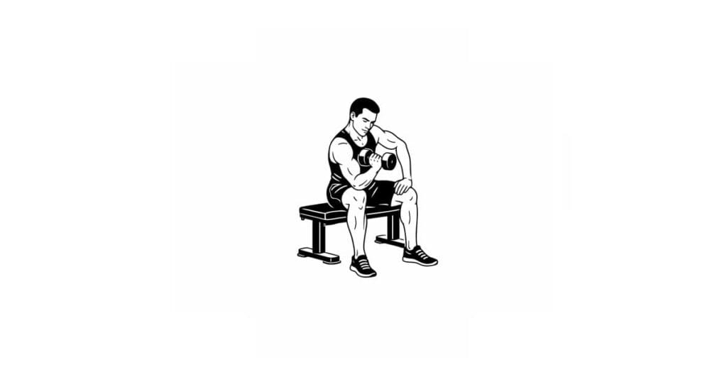 Dumbbell Concentration Curl