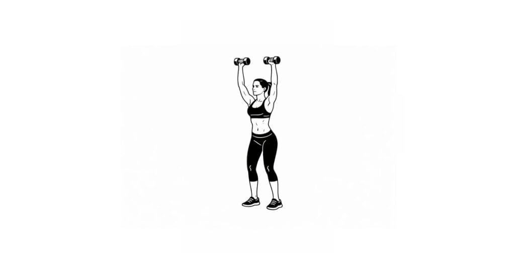 Dumbbell Curls To Shoulder Press