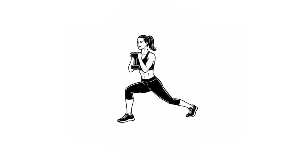Dumbbell Goblet Split Squat