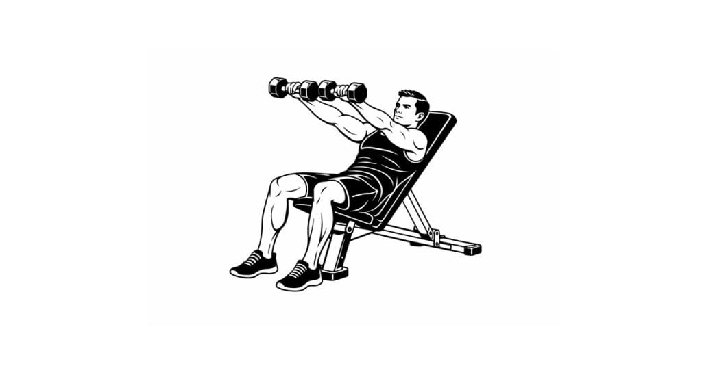 Dumbbell Incline Front Raise