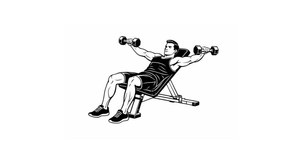 Dumbbell Incline Lateral Raise