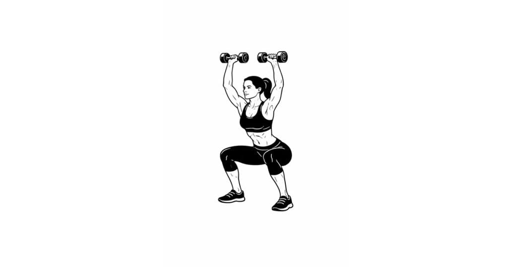 Dumbbell Overhead Squat
