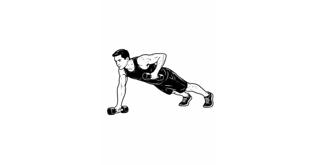 Dumbbell Renegade Row