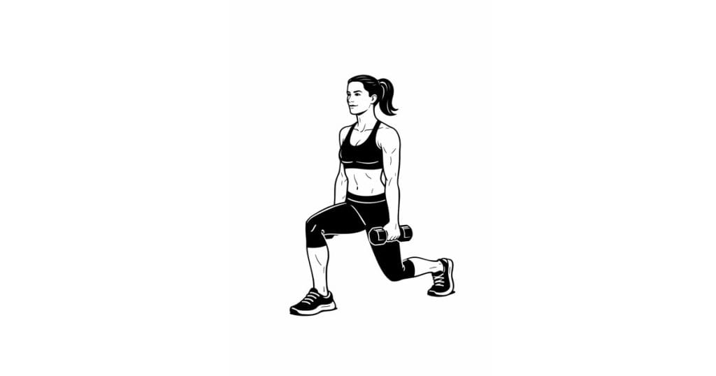 Dumbbell Reverse Lunge