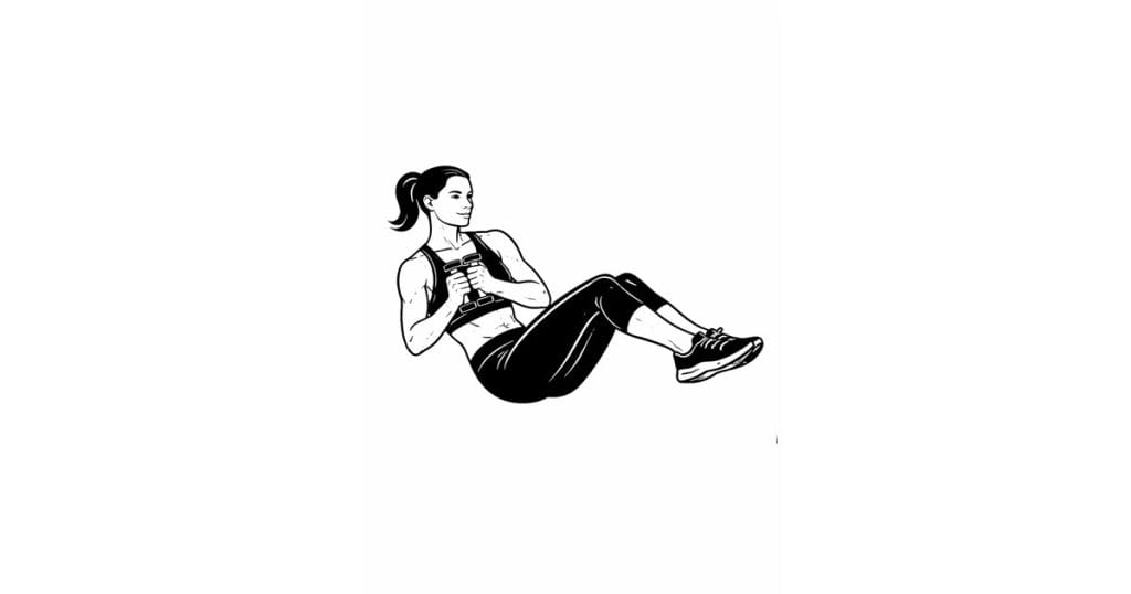 Dumbbell Russian Twist