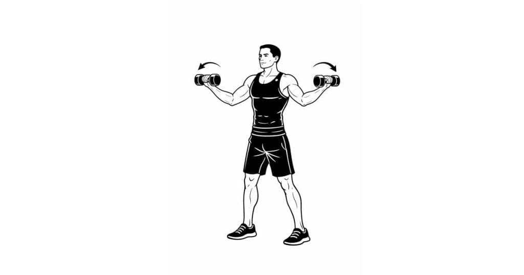 Dumbbell Shoulder Rotation
