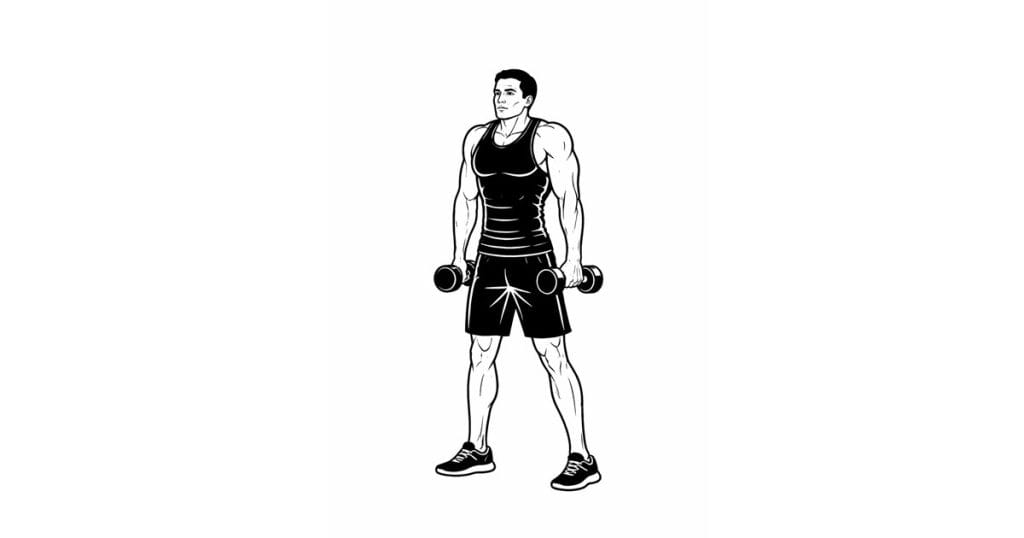Dumbbell Shrug
