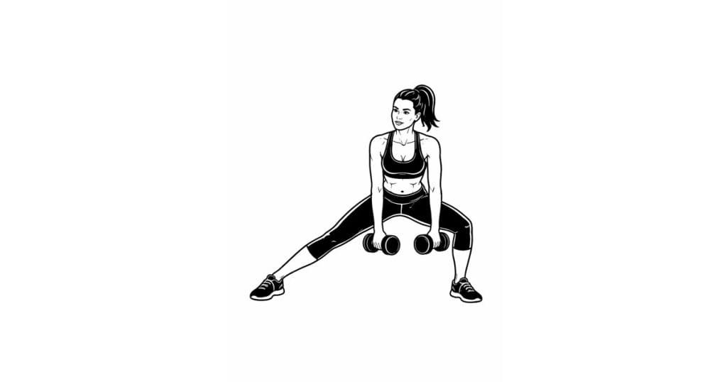 Dumbbell Side Lunge