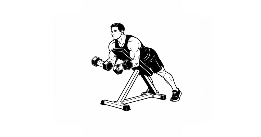 Dumbbell Spider Curls