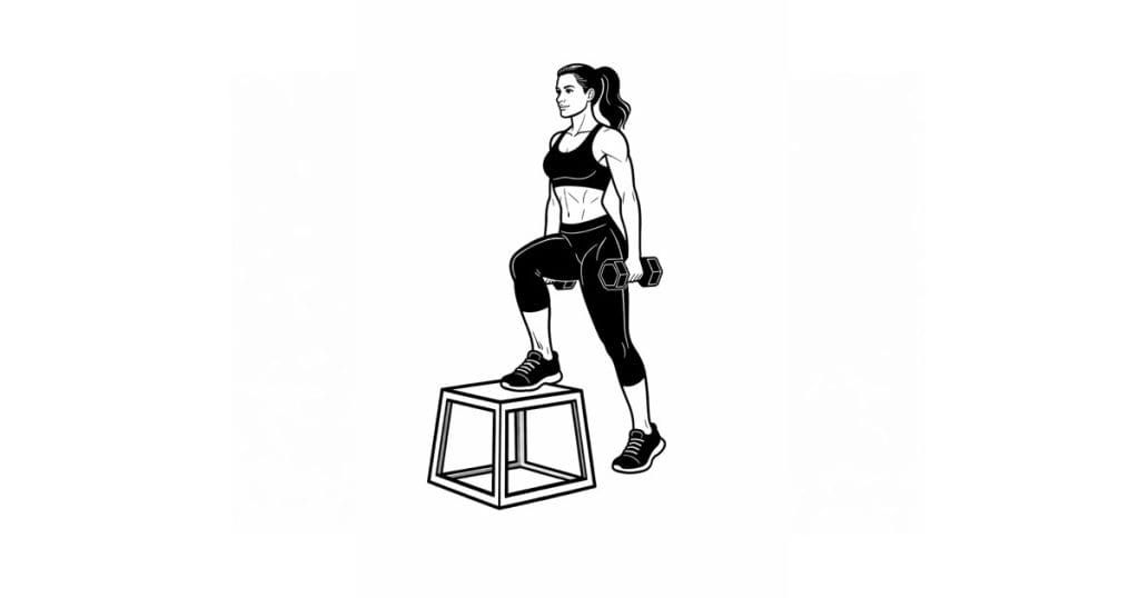 Dumbbell Step-Up