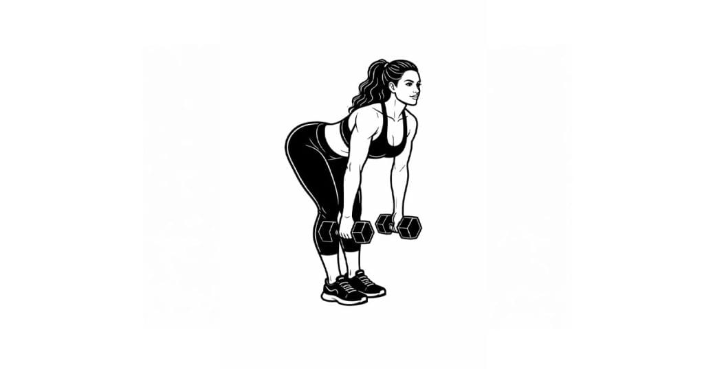 Dumbbell Straight Leg Deadlift