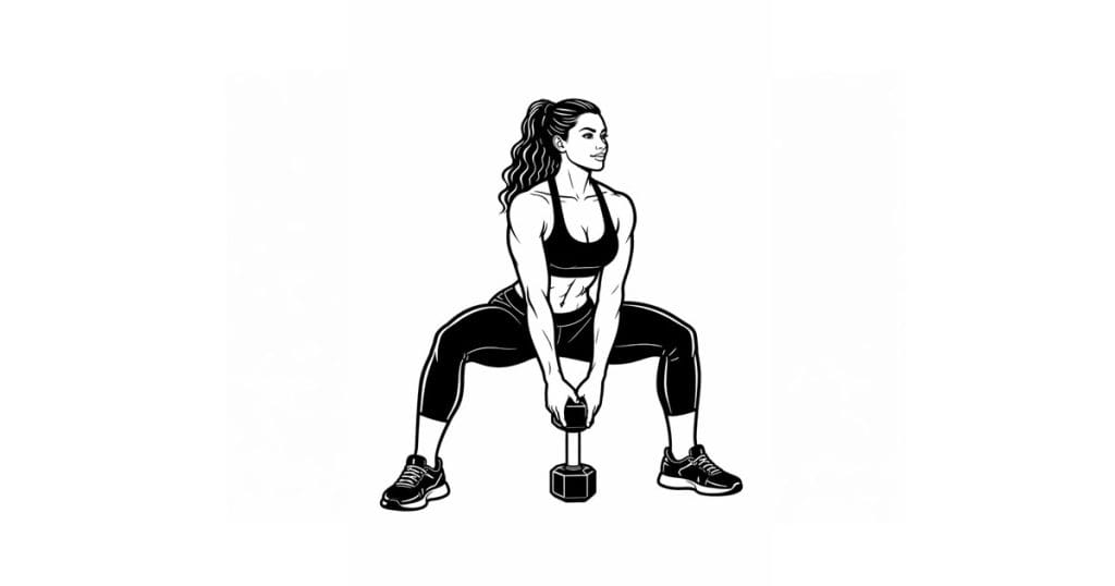 Dumbbell Sumo Deadlift