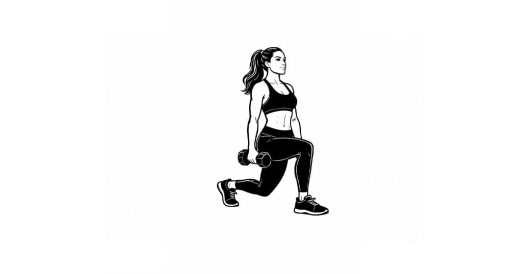 Dumbbell Walking Lunge