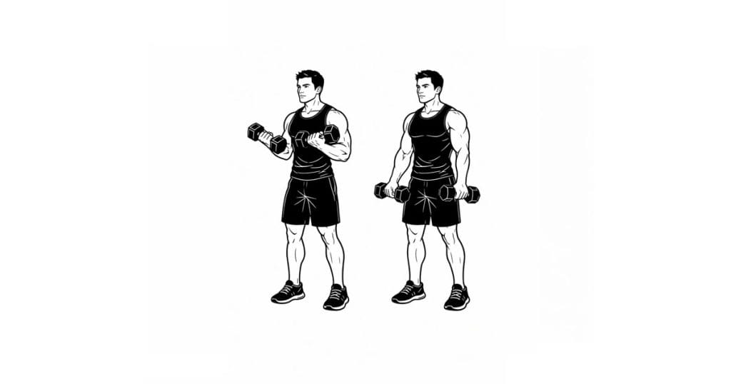 Dumbbell Zottman Curl