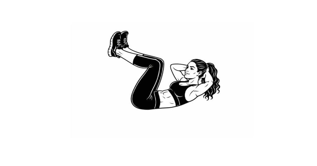 Feet Elevated Crunch