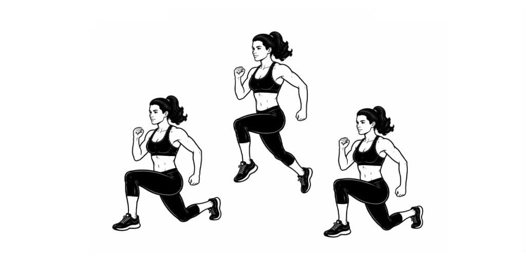 Lunge Jumps