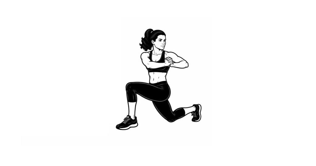 Lunge With Rotation