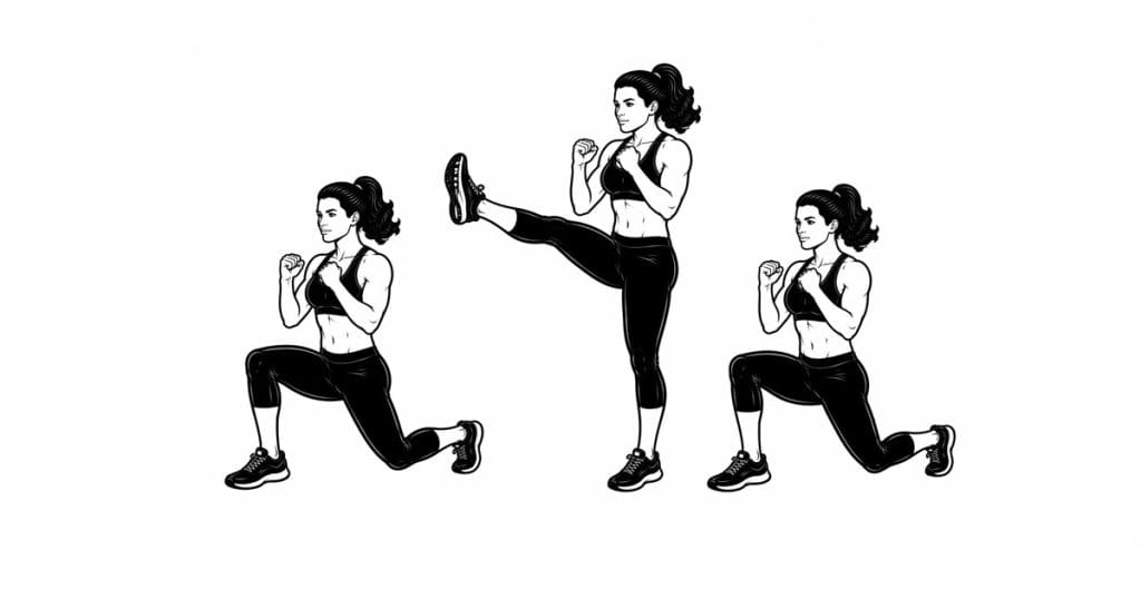 Lunge to Front Kick