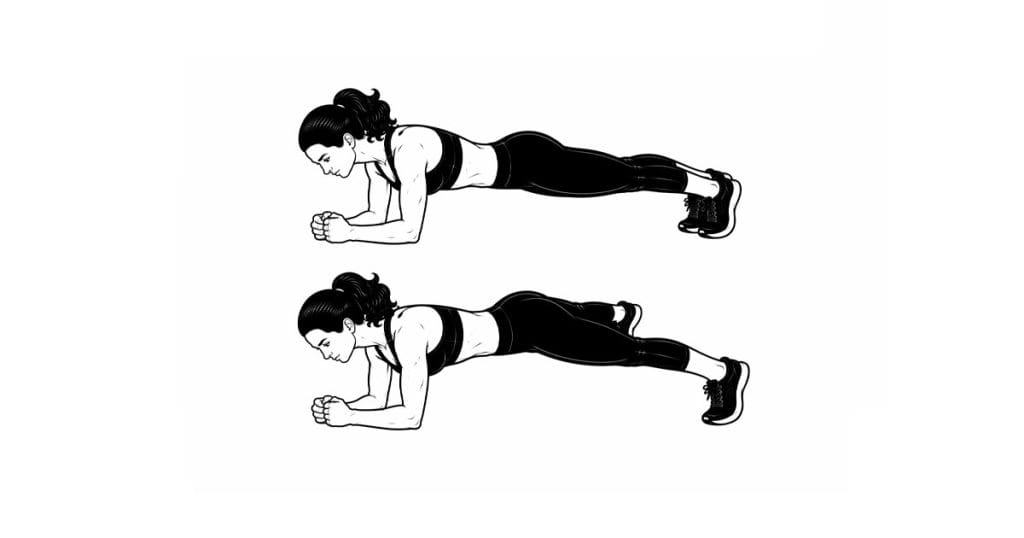 Plank In-and-Outs