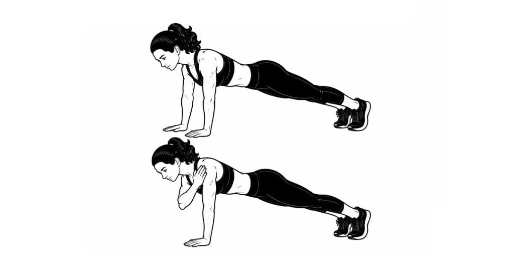 Plank Shoulder Taps