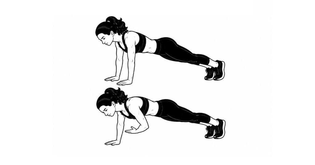 Plank with Reach Through