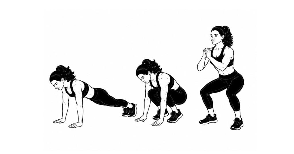 Pop-up Squat