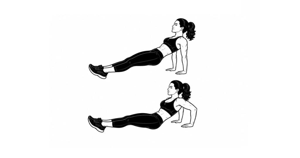 Reverse Plank Triceps Dips