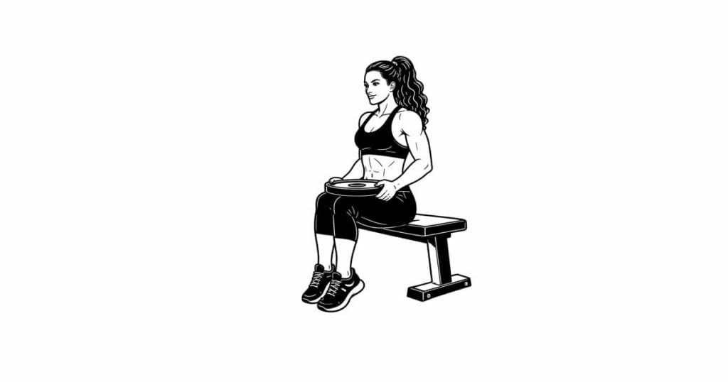 Seated Calf Raise with Plate